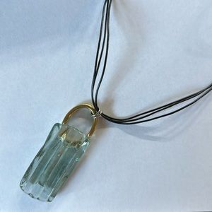 Vintage Antica Murrina Venezia handmade glass pendant. Rare find.
